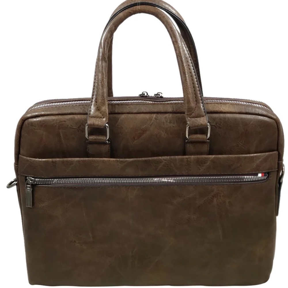 Diophy Leather Laptop Bag